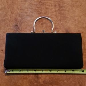 Vintage Black H L USA Evening Bag